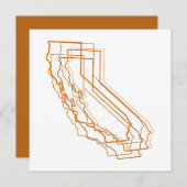 カリフォルニア汚点の招待 招待状 (正面/裏面)