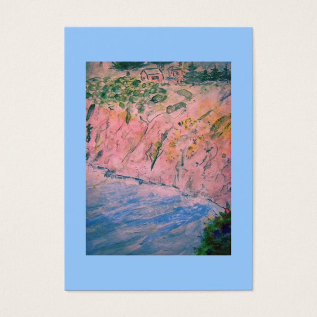 カリフォルニア沿岸の断崖 (正面)