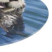 カリフォルニア海オッタEnhydra lutris)の森 カッティングボード (角)