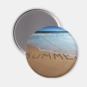 カリフォルニア海岸で夏の終わり マグネット (正面/裏面)