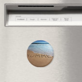 カリフォルニア海岸で夏の終わり マグネット (インサイチュ (食洗機))