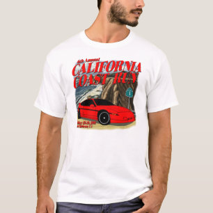カリフォルニア海岸は2008年のTシャツを走ります Tシャツ