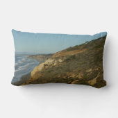 カリフォルニア海岸線風光明媚な旅行風景 ランバークッション (裏面)
