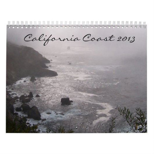 カリフォルニア海岸2013年 カレンダー (カバー)
