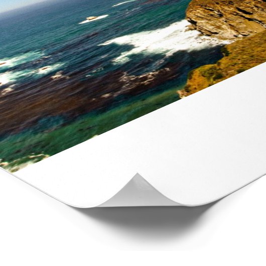 カリフォルニア海岸 ポスター (角)