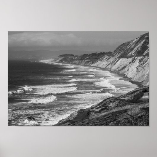 カリフォルニア海岸 ポスター (正面)
