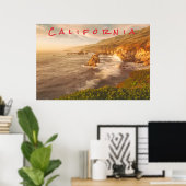 カリフォルニア海岸 ポスター (ホームオフィス)