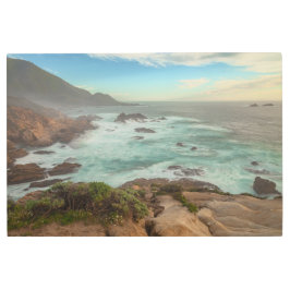 カリフォルニア海岸 メタルプリント