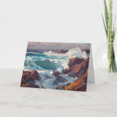 カリフォルニア海景 | エドガー・アルウィン・ペイン カード (正面)