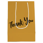 カリフォルニア消防士ベアーに感謝 ミディアムペーパーバッグ (裏面)