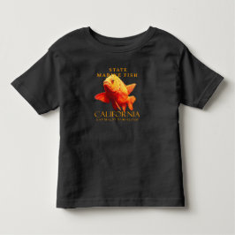 カリフォルニア準州の海水魚 ガラスソラスズメダイ トドラーTシャツ