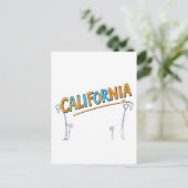 カリフォルニア漫画スタイルはがき ポストカード (スタンド正面)