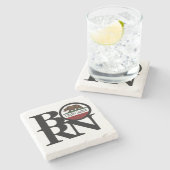 カリフォルニア生まれ州 ストーンコースター (横)