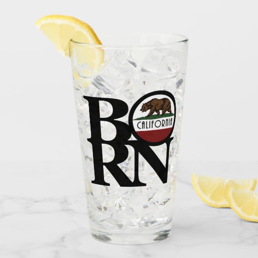 カリフォルニア生まれ州 タンブラーグラス (アイス正面)