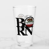 カリフォルニア生まれ州 タンブラーグラス (正面)