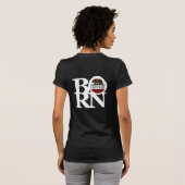 カリフォルニア生まれ州 Tシャツ (裏面フル)