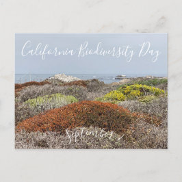 カリフォルニア生物多様性の日 ポストカード