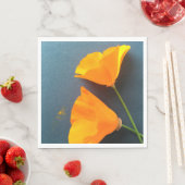 カリフォルニア産のケシが青 スタンダードランチョンナプキン (インサイチュ)