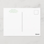 カリフォルニア産のブラームズ：カリフォルニア産コーヒーベリー ポストカード (裏面)