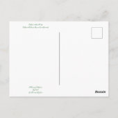 カリフォルニア産のブラームズ：バターカップ ポストカード (裏面)