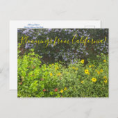 カリフォルニア産のブラームズ ポストカード (正面/裏面)