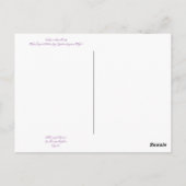 カリフォルニア産のブラームズ:香り高いピッチャーのセージ ポストカード (裏面)