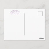 カリフォルニア産のブラームズ:香り高いピッチャーセージ  ポストカード (裏面)