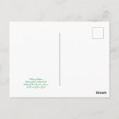 カリフォルニア産の花：サルの花 ポストカード (裏面)