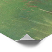 カリフォルニア産ウズラの獲物自然絵を描の鳥 ポスター (角)