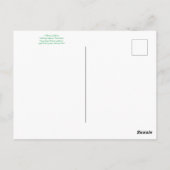 カリフォルニア産ブラッドミンズ：オレゴン産ブドウ ポストカード (裏面)