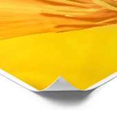 カリフォルニア産ポピー・コラージュ ポスター (角)