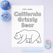 カリフォルニア産州の白熊 チラシ (シングル)