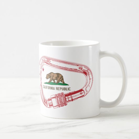 カリフォルニア登山カラビナー コーヒーマグカップ (右)
