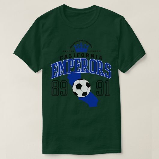 カリフォルニア皇帝 Tシャツ (デザイン正面)