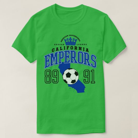 カリフォルニア皇帝 Tシャツ (デザイン正面)