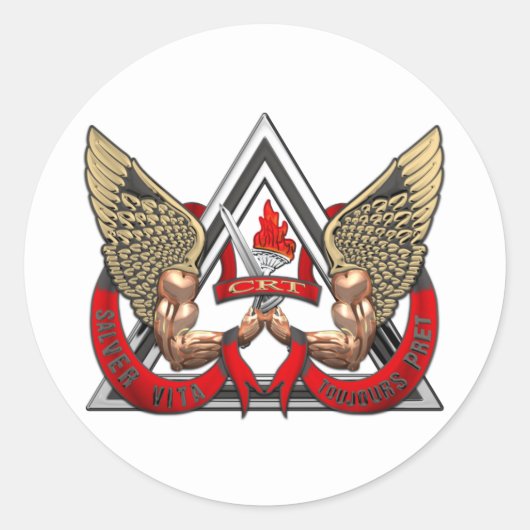 カリフォルニア矯正省CRT ラウンドシール (正面)