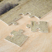 カリフォルニア砂漠の多肉岩と空澄ん果 ジグソーパズル (側面)