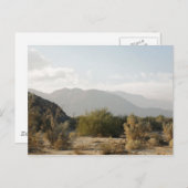 カリフォルニア砂漠 ポストカード (正面/裏面)