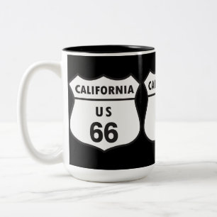 カリフォルニア米国66印 ツートーンマグカップ
