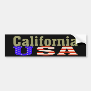 カリフォルニア米国! バンパーステッカー