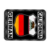 カリフォルニア系ドイツ系アメリカ人 マグネット (横)