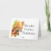 カリフォルニア紅葉感謝祭 シーズンカード (裏面)