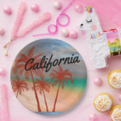 カリフォルニア紙プレート ペーパープレート (パーティー)