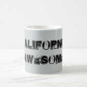 カリフォルニア素晴らしい引用文のマグ コーヒーマグカップ (中央)