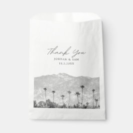 カリフォルニア結婚州Bohoフォトブラック&ホワイト フェイバーバッグ