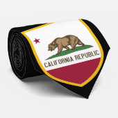 カリフォルニア美しい旗 ネクタイ (ロール)