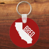 カリフォルニア育ち キーホルダー (正面)