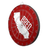 カリフォルニア育ち ダーツボード (正面右)