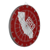 カリフォルニア育ち ダーツボード (正面左)