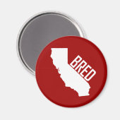 カリフォルニア育ち マグネット (正面/裏面)